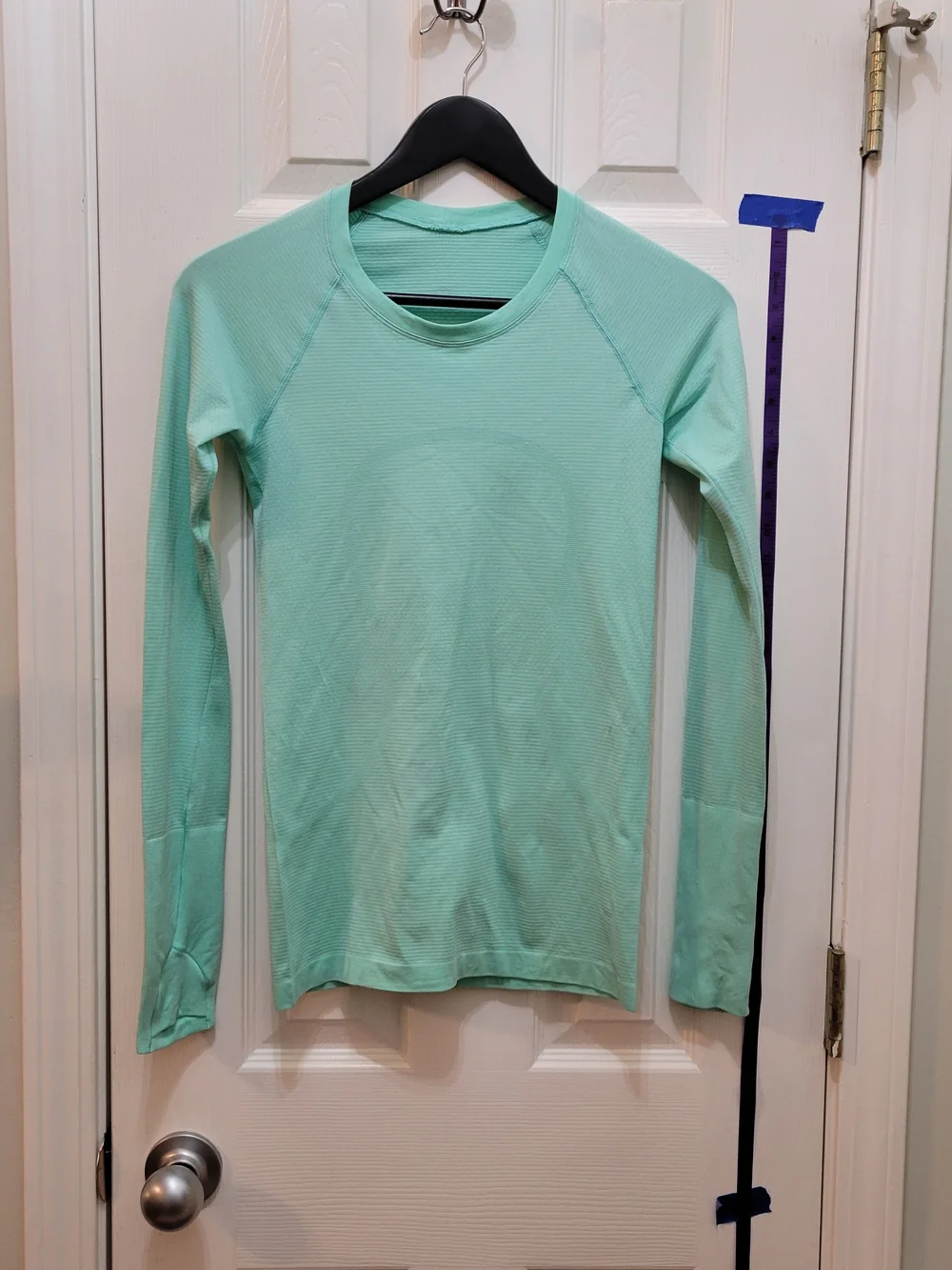 lululemon athletica Mint Green Long Sleeve Top